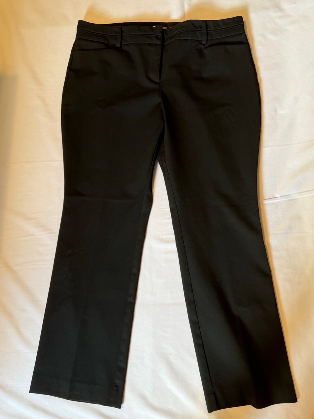 New York & Company Straight Leg Black Dress Pants Women's Size 18